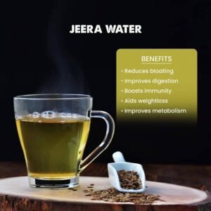 jeera water maintains good health and loose fat